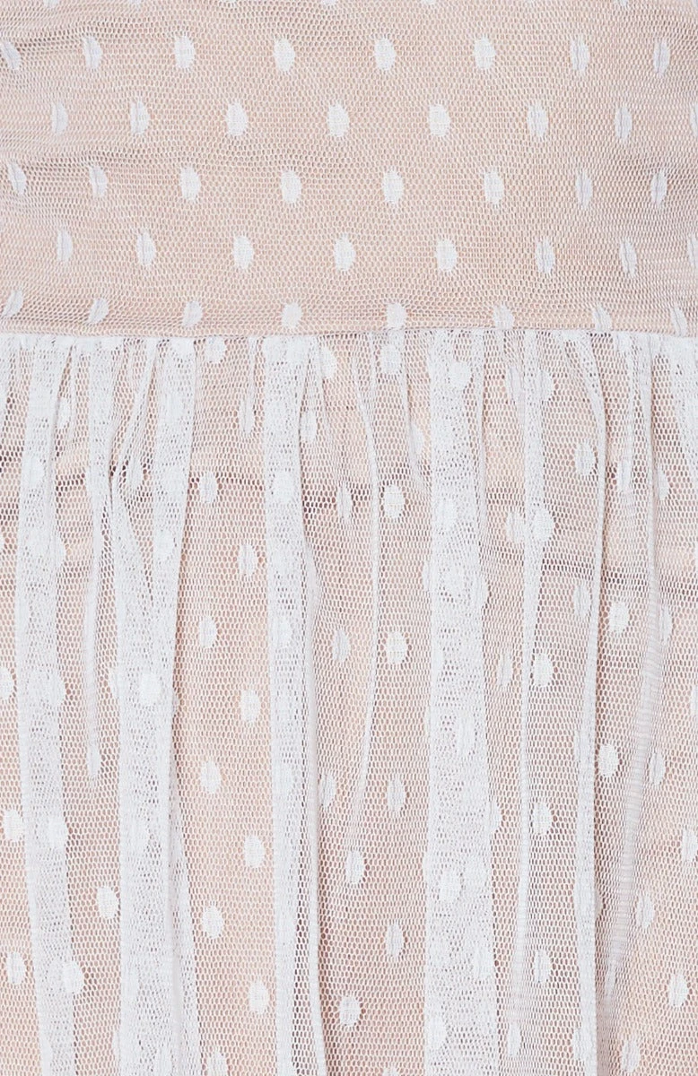 Totally Bangin' Mesh Maxi Dress White - Image 5