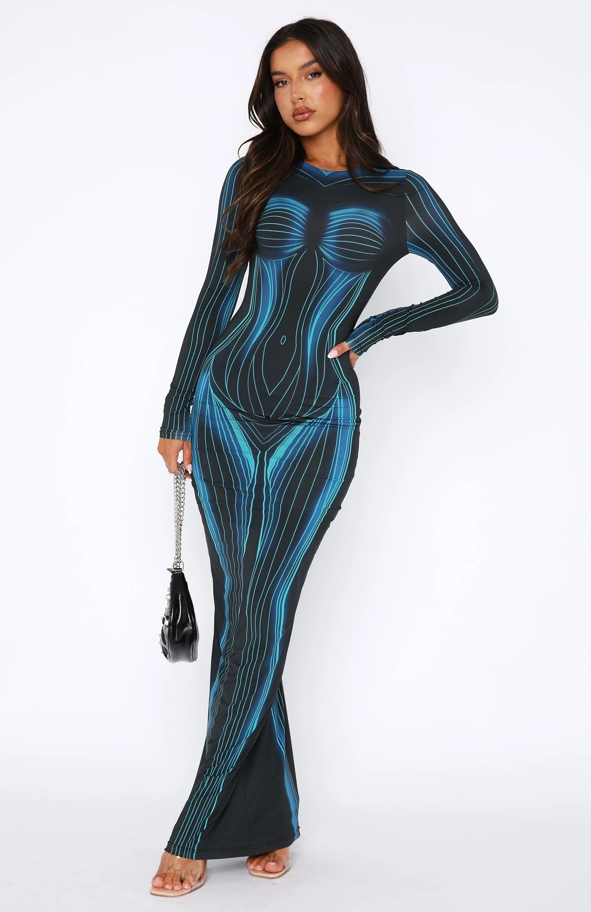 Under The Stars Maxi Dress Neptune - Image 2
