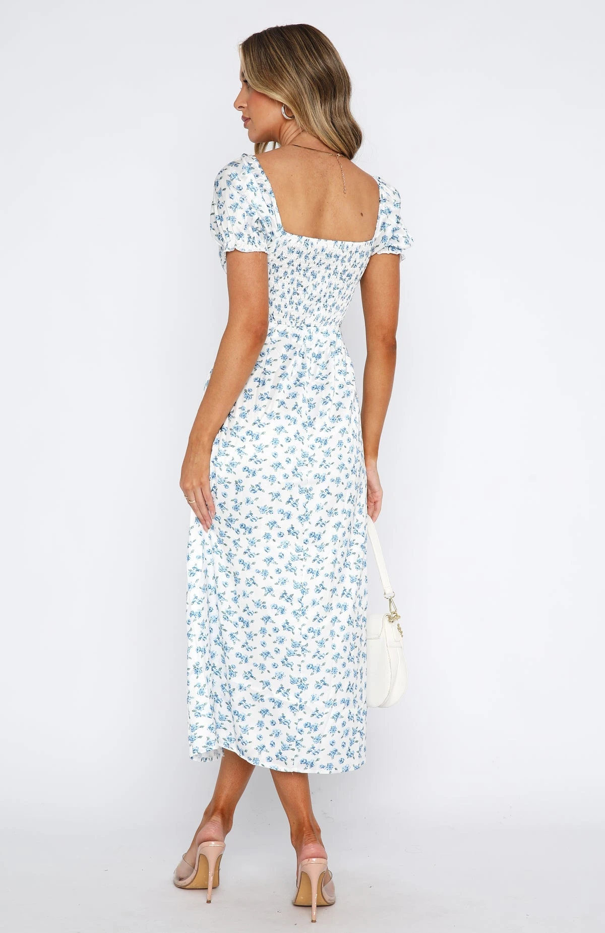 Divine Lovers Midi Dress Bluebell - Image 4