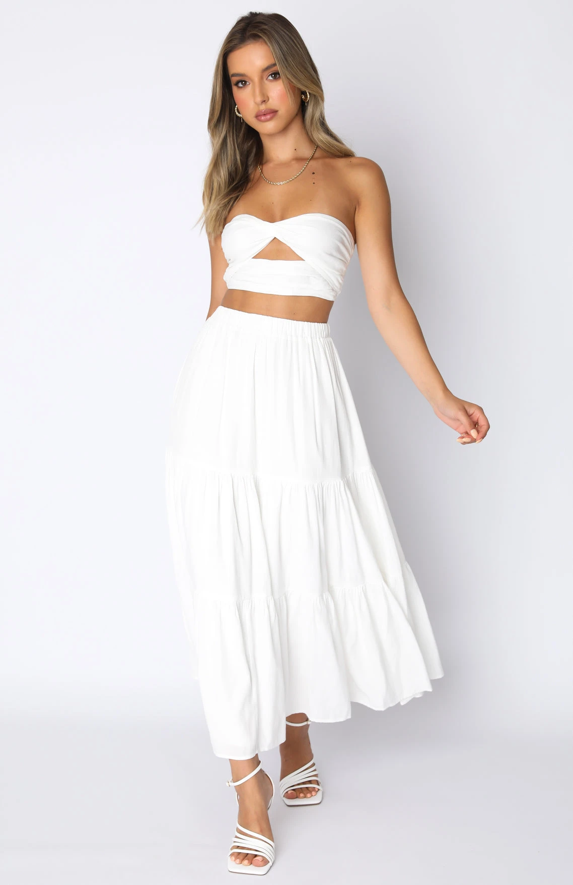 The One's You Love Maxi Set White - Image 2