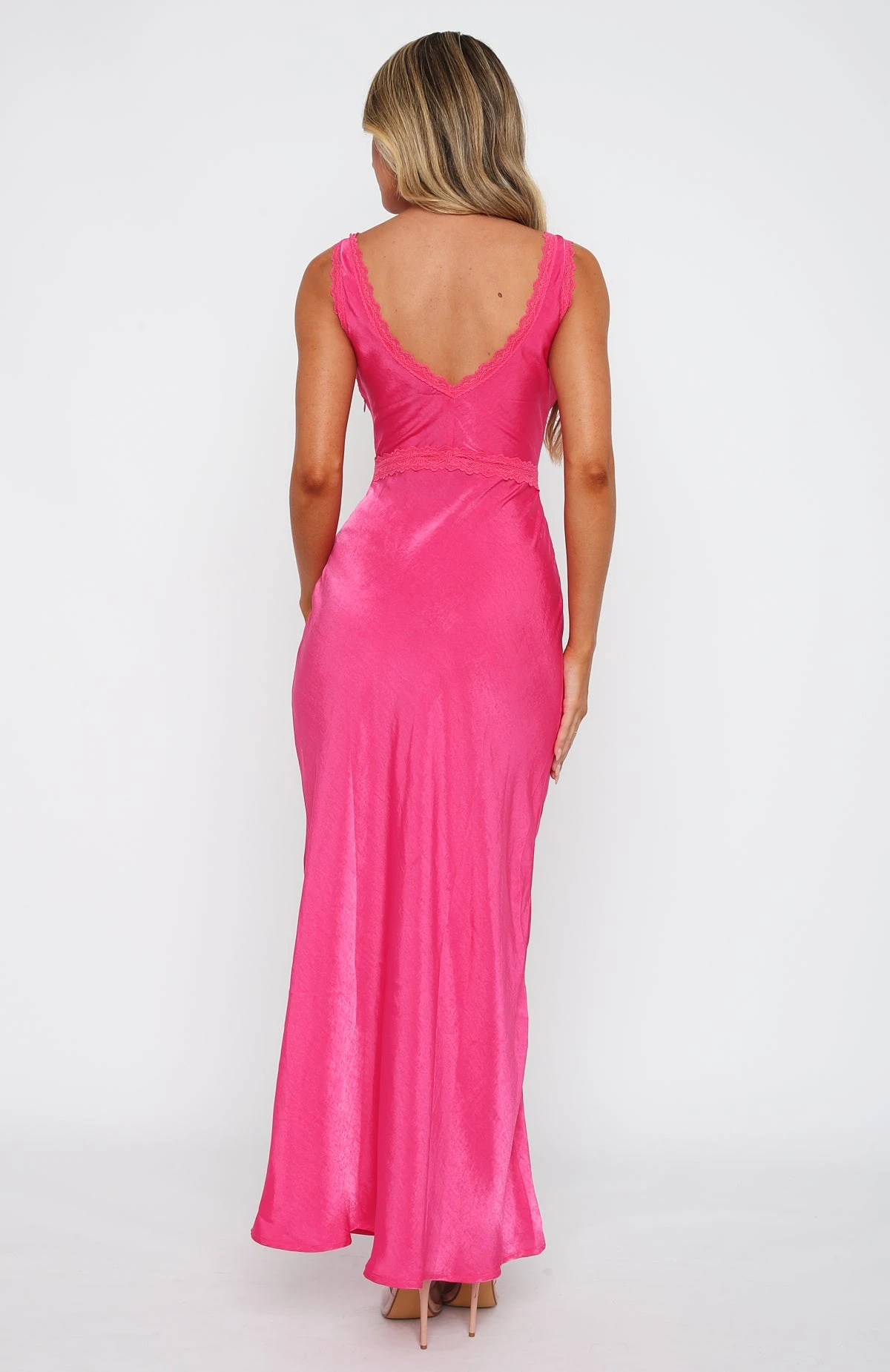 Event Ready Maxi Dress Hot Pink - Image 4