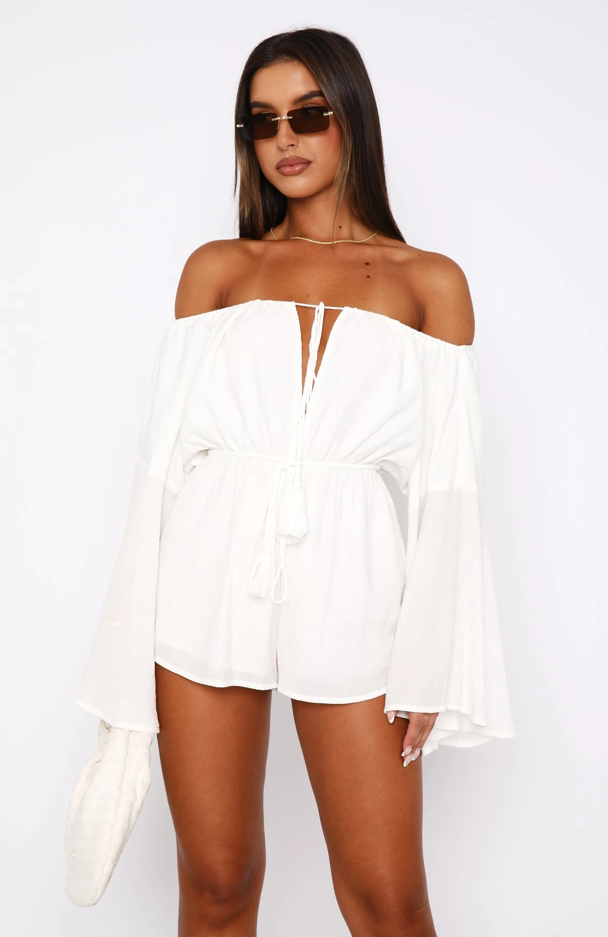 Another Night Playsuit White - Image 2