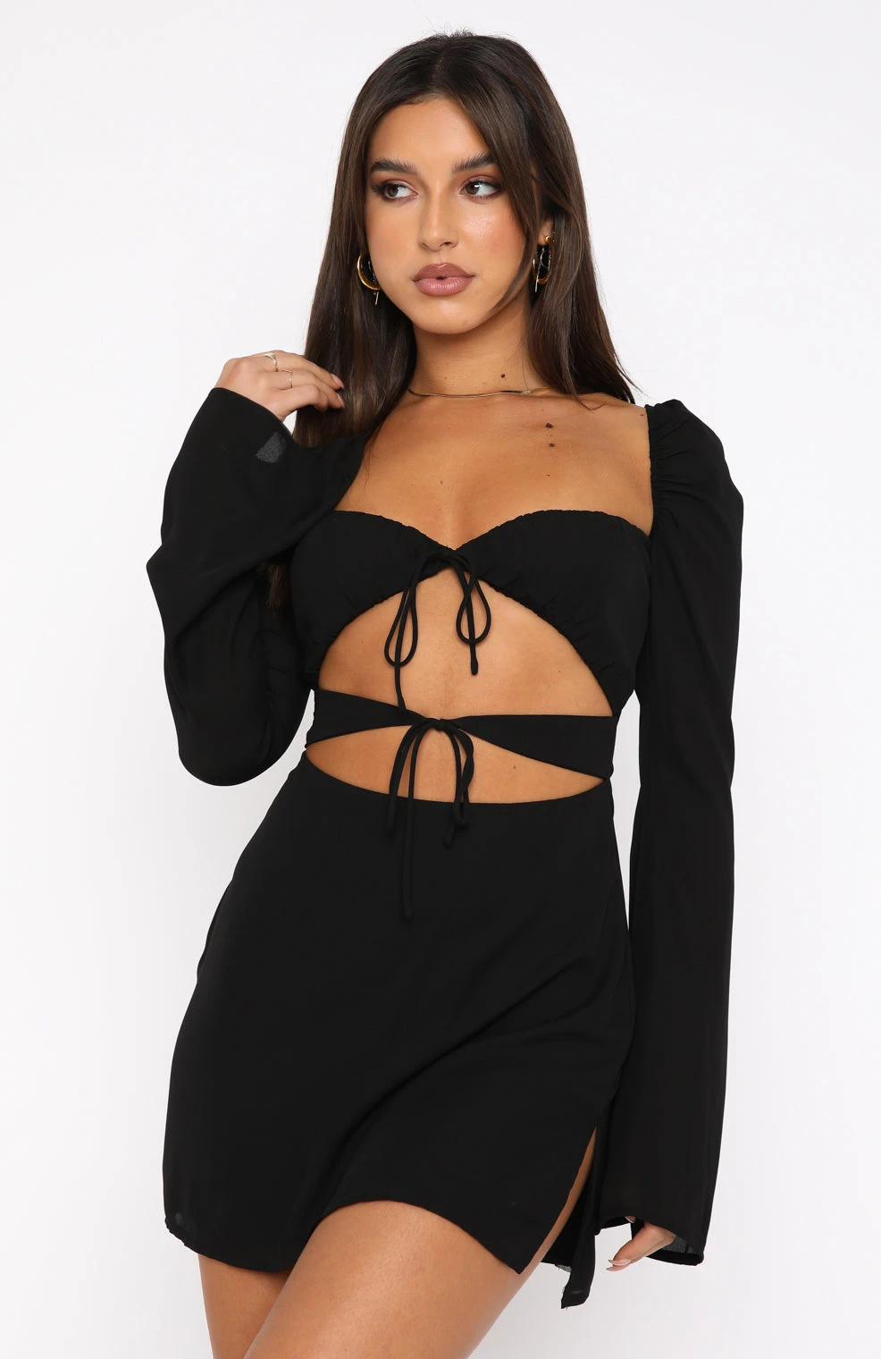 Unpredictable Love Mini Dress Black - Image 2