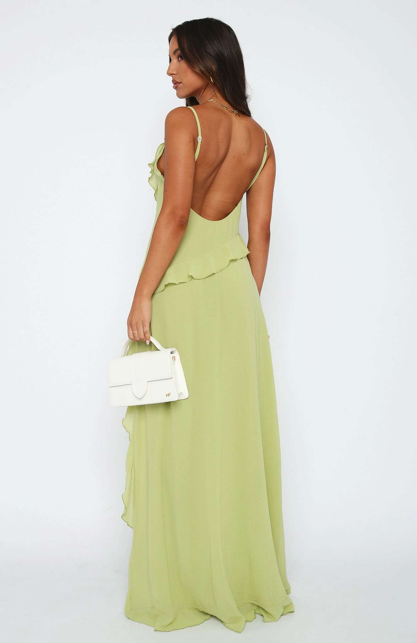 End Of The Road Maxi Dress Matcha - Image 4