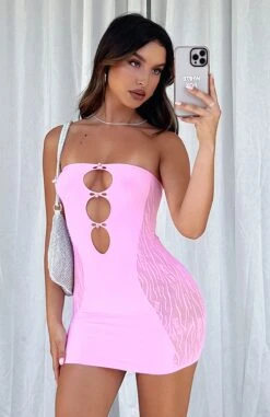 Attention Seeker Mini Dress Candy Pink