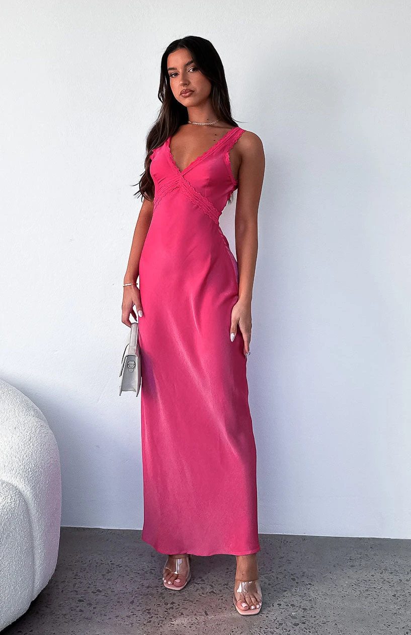 Event Ready Maxi Dress Hot Pink - Image 7