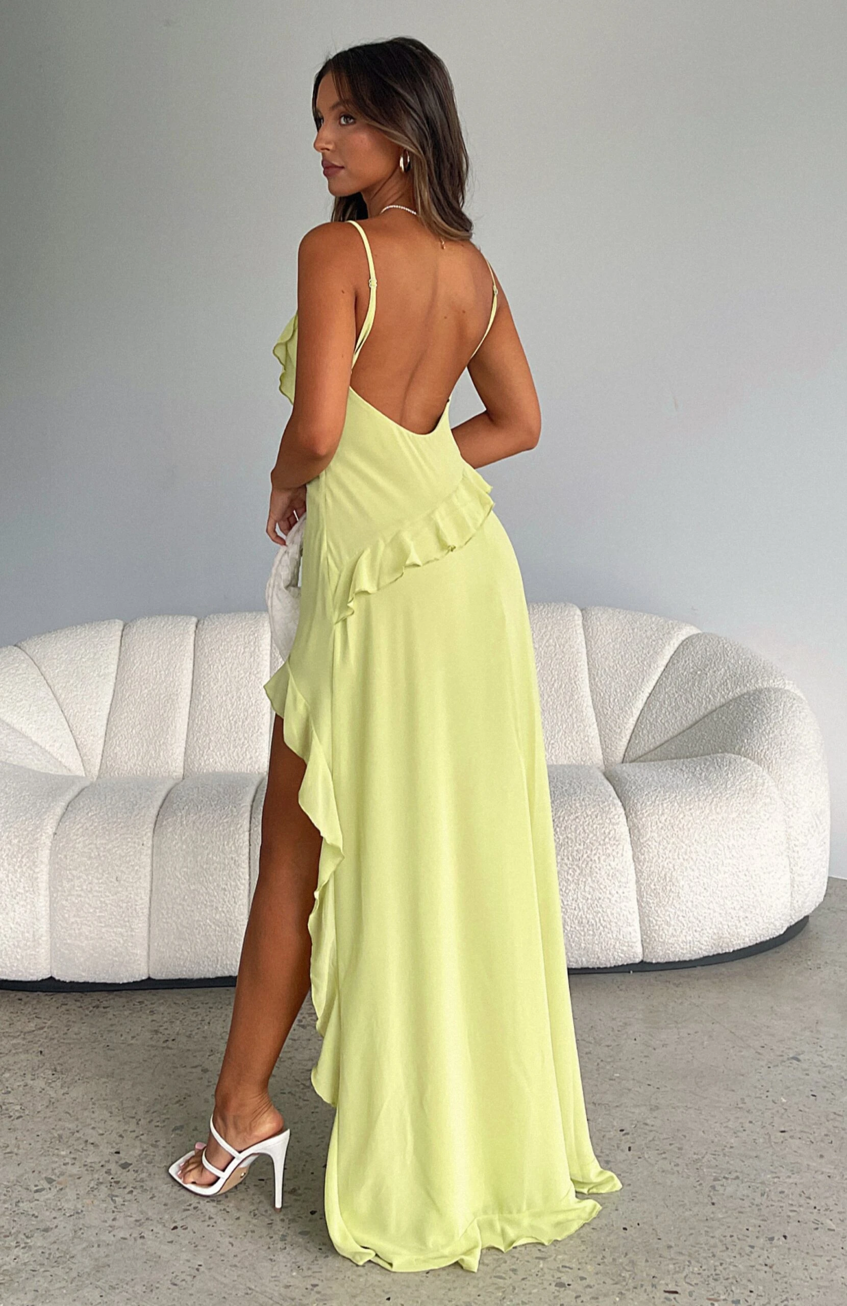 End Of The Road Maxi Dress Matcha - Image 5