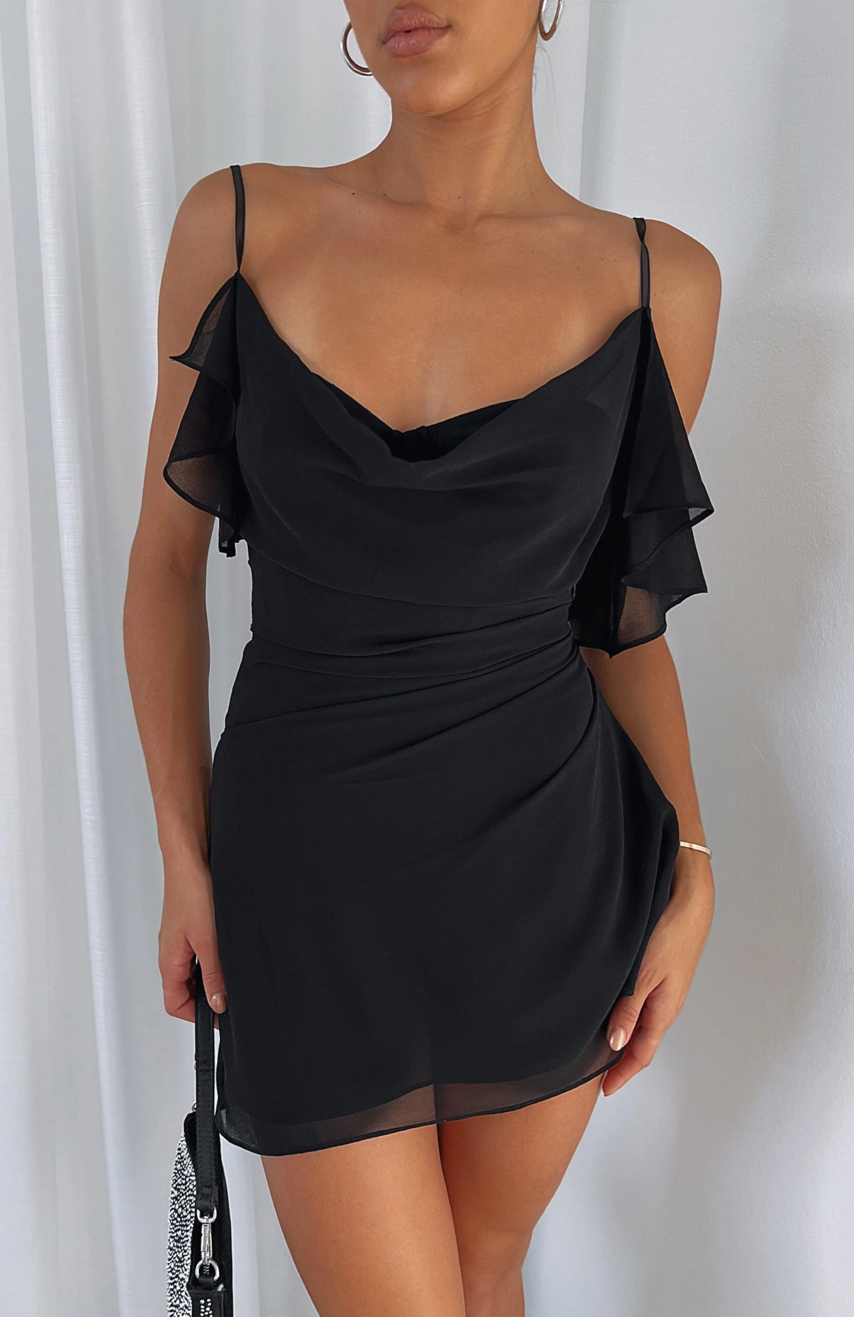 I'm Ready Mini Dress Black - Image 6