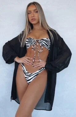 Over The Top Oversized Shirt Black