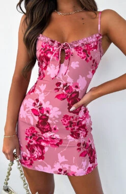 That One Friend Mini Dress Raspberry Bliss