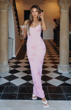 Trust Issues Maxi Dress Lilac