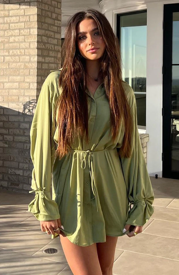 Only Gets Better Mini Dress Matcha - Image 7